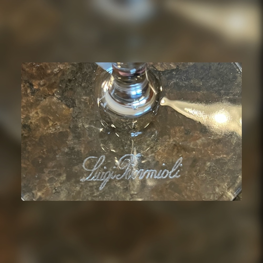 Luigi Bormioli-NWT-Set of ‘Accademia’ Crystal Italian Champagne Glasses-RARE! - Picture 4 of 6